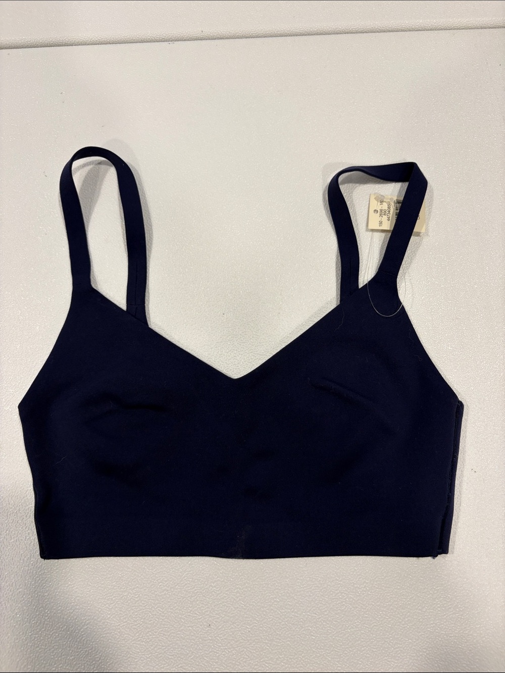 Everyday V-Neck Stretch Bralette in Navy